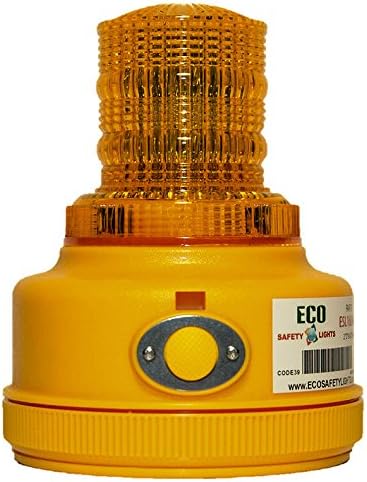 P16LM Amber Portable 4-Functions Personal Safety Lights 16 LED Warning Safety Beacon Truck Trailer Boat