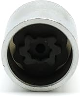 Vista 20 de TEMO 527 Llave de Extracción de Tornillo de Tuerca de Bloqueo de Rueda Antirrobo Socket de Tuerca S3056 para Vehículos VW Audi VAG Volkswagen