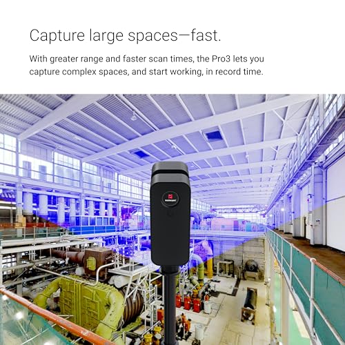 Matterport Pro3 Performance Kit 3D-Lidar-Digitalkamera für die Erstellung professioneller virtueller 3D-Tour-Erlebnisse mit 360-Grad-Ansichten und 4K-Fotografie von Innen- und Außenbereichen