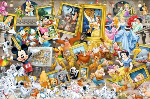 Puzzle 5000 pièces : Mickey 'artiste Ravensburger France - vue 3