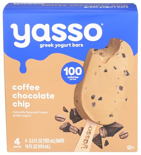 Yasso Frozen Greek Yogurt Bars Coffee Chocolate Chip Bars 4