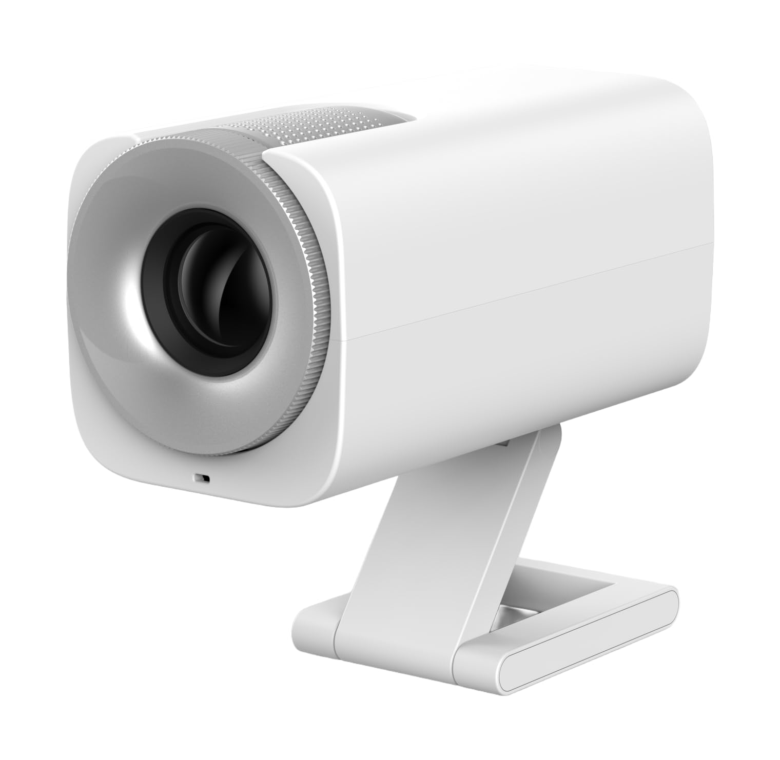 Kiano Go Blanc Mini Proiettore WiFi Portatile Android 12, Proiettore HD 720p Compatibile Full HD 1080P, Bluetooth 5.2, AirPlay/Miracast/DLNA, Correzione trapezoidale automatica, Schermo 15-128"