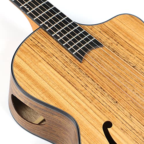 MEIeynt Guitare Acoustique Noyer 40 Pouces Guitarra Coupe Pleine Taille avec kit de démarrage Bundle avec Sac de… - Les Beatles, Paul McCartney, John Lennon, RIngo Starr, George Harrison MEIeynt Guitare Acoustique Noyer 40 Pouces Guitarra Coupe Pleine Taille avec kit de démarrage Bundle avec Sac de… – Image 3
