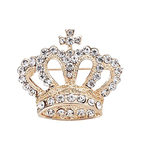 Broches de corona para invitadas de boda y fiestas elegantes que buscan un peinado único