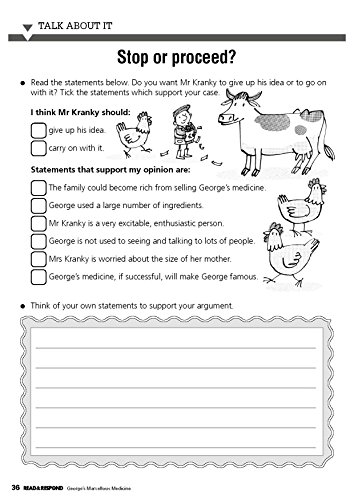 George's Marvellous Medicine: teaching activities