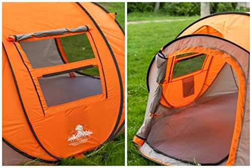 Carpa instantánea dome para 6 personas miniatura 3