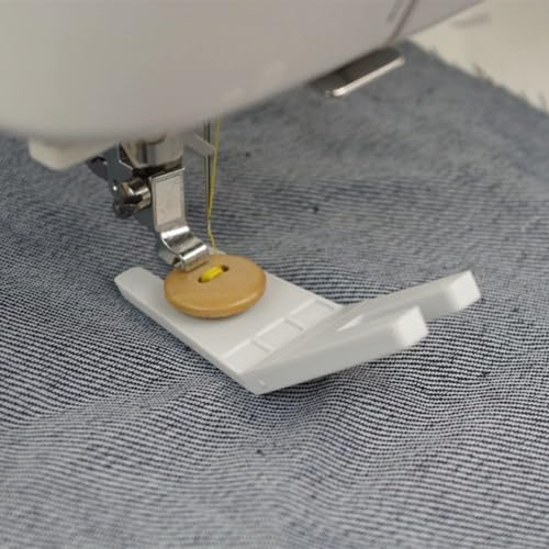 2 piezas de pie prensatela para costuras gruesas miniatura 6
