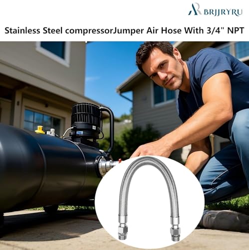 Tuyau de démarrage compresseur mâle NPT pour stopper les fuites de pression - 6