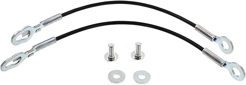 Evan Fischer Juego de cables de puerta trasera para portón trasero compatible con Toyota Tundra 2004-2006, camioneta Fleetside Crew Cab, lado del