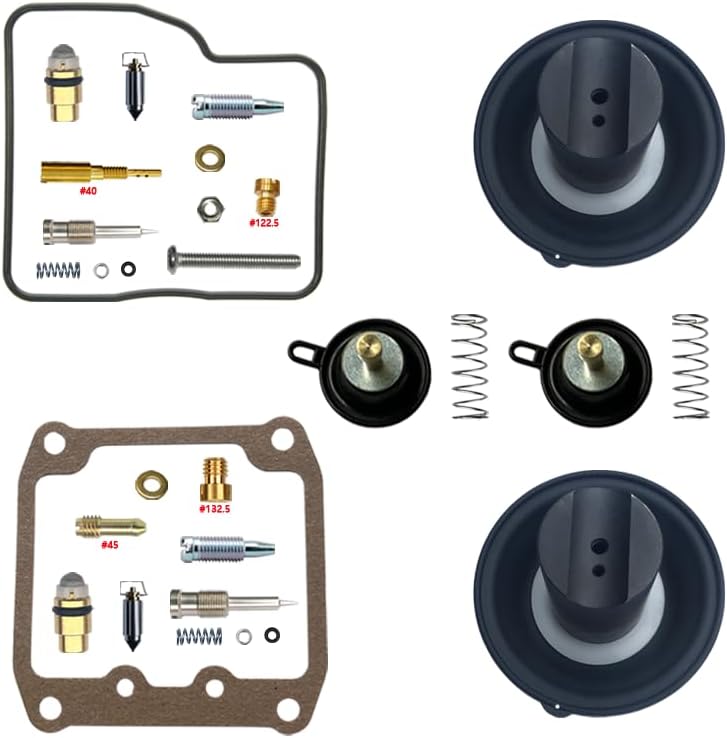 VX800 1990-1996 Carburetor Repair Kit VX 800 BDS36SS Motorcycle Carb Rebuild Parts (repair kit,aircut,Diaphragm)