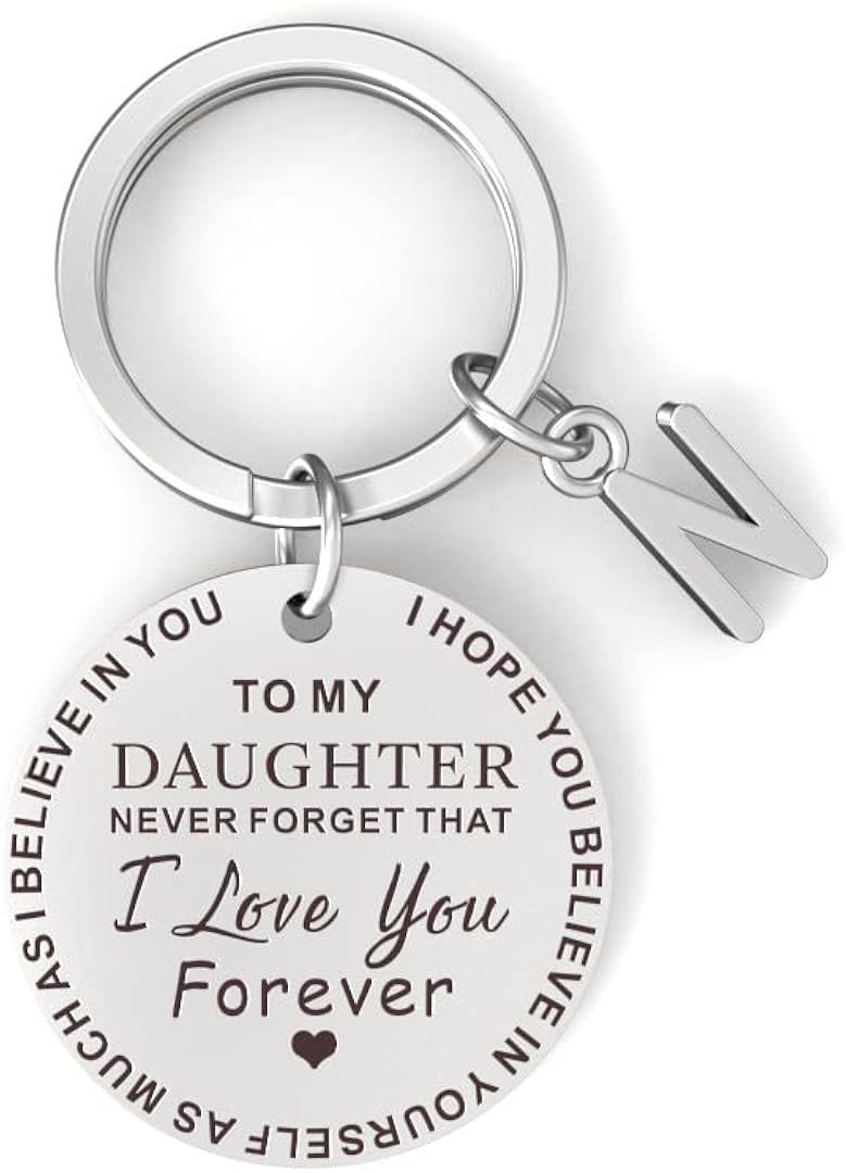 To My Daughter Keychain Gifts From Mom Dad, Ghana Ubuy