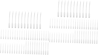 FOMIYES Plastic Transfer Pipettes 100 Pcs Mouth Dropper Bottle Liquid Dropper Disposable Pipettes Drinking Straws Plastic Disposable Droppers for Essential Oils Liquid Dropper