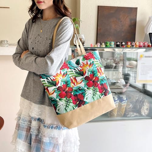 Shoulder Bag for Women Large Capacity Shoulder Bag Fashionable Beach Handbag Light and Casual With Zipper Pocket4