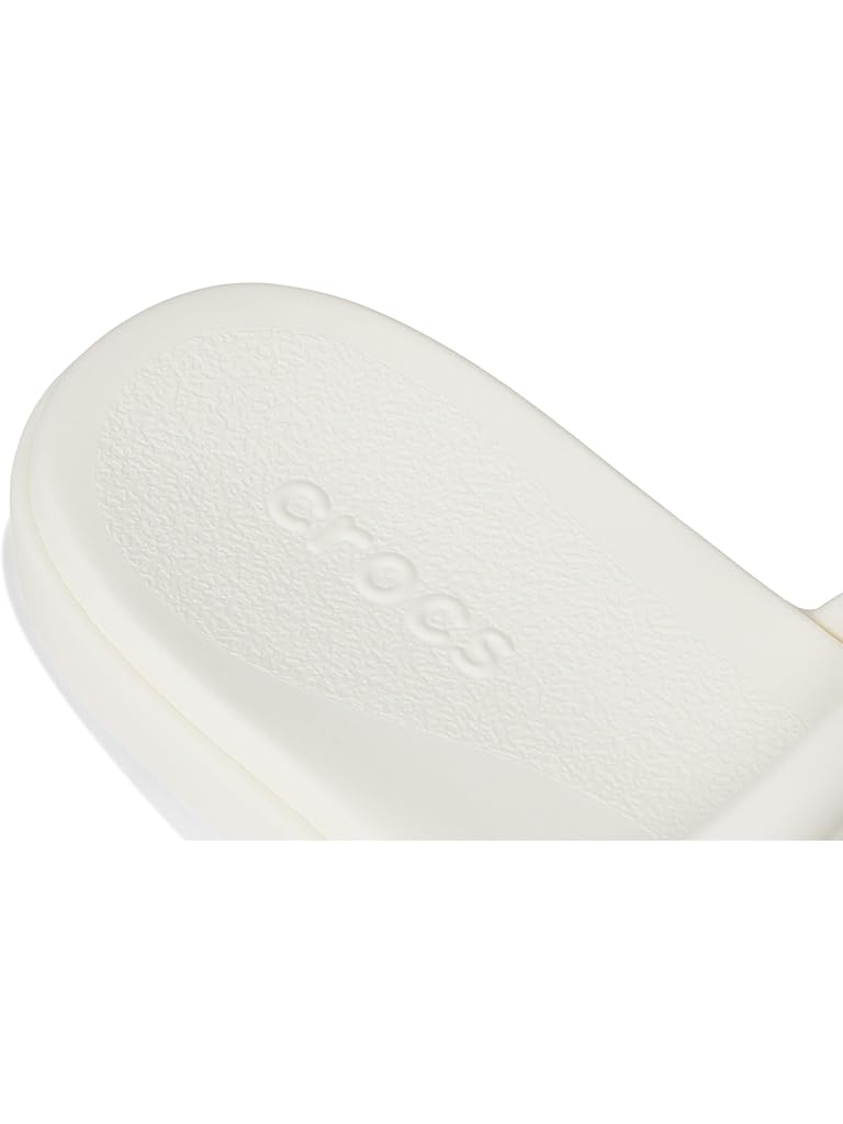 White Crocs Miami Two-Strap Sandals