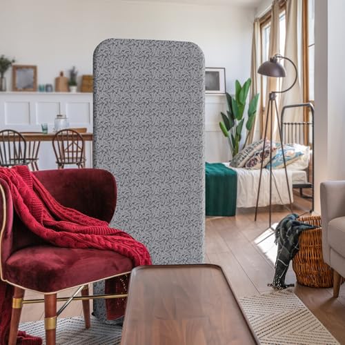 DECOLAB Free Standing Room Dividers, Fabric Room Separation Panels for