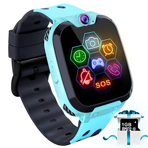 Kids Game Smart Watch - Touch Screen Game Smartwatches Call SOS Camera 7