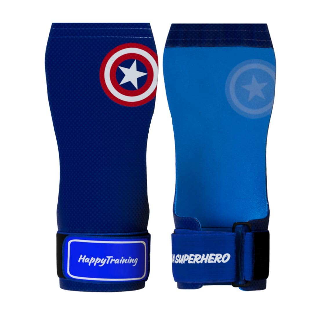Calleras para Crossfit, Calleras Mujer, Hombre | Calleras para Crossfit con Magensio | Evita Lesiones y Mejora el Agarre (con Magnesio, Large)