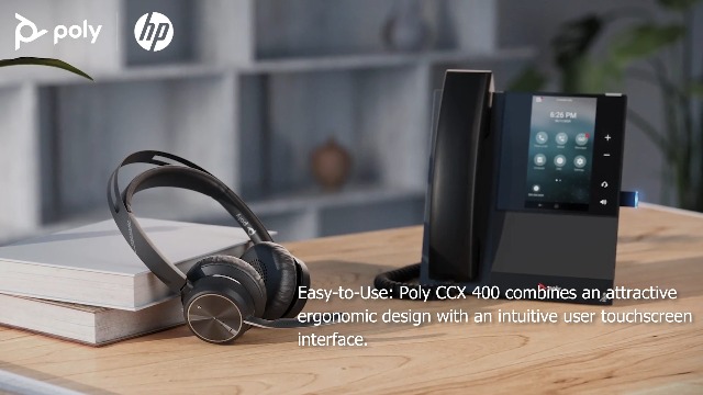 Amazon.com : Poly CCX 400 Desktop Business Media Phone (Polycom