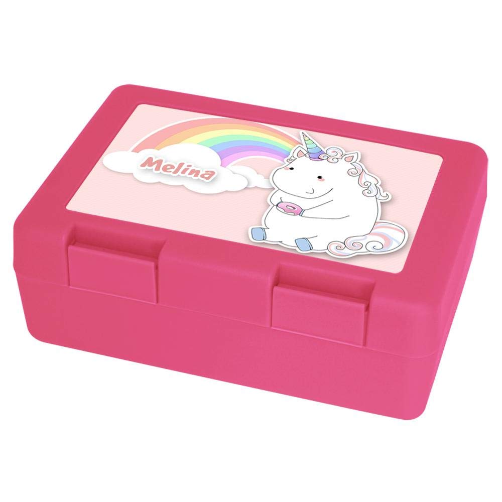 Eurofoto Brotdose Mit Name Alina – Pferde-Motiv Für Mädchen – 185x128x65mm – Made In Germany – Lebensmittelecht