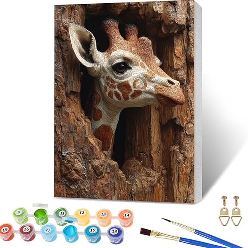 �������G �z���t�� �L����, DIY ���G �L�����o�X ����, Paint by Numbers for Adults �y�C���g�o�C�i���o�[, �����h��G �܂� �A�N�����y�C���g������ �u���V, �K�؂� ��l ���S��, �M�t�g ����, �ƒ��I�t�B�X�̕Ǒ�