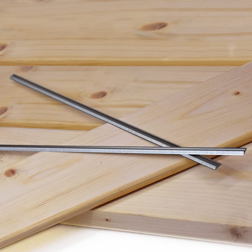 2 pary 12" 306mm grubość drewna ostrza do strugarki 306 X 8 X 2 mm części zamienne do noża strugarskiego