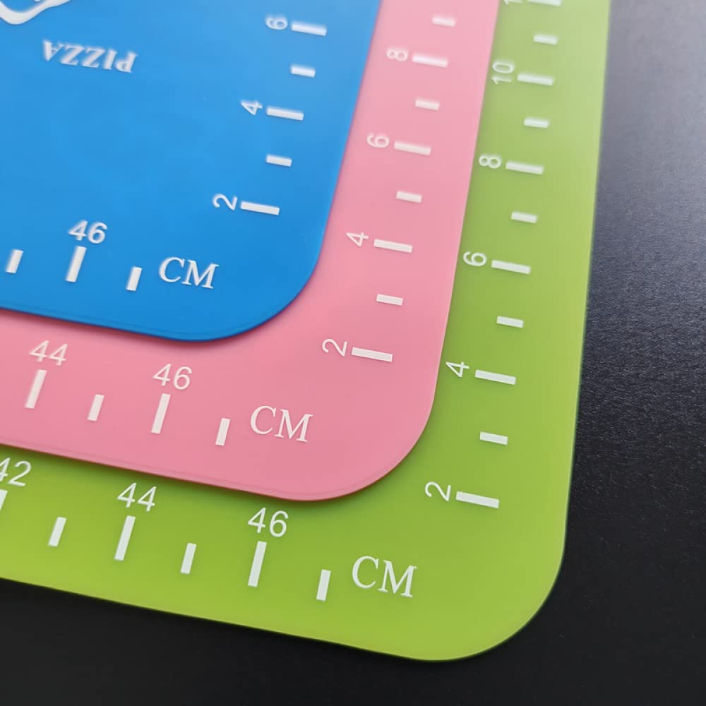 LPYTapete para amasar tapete rodante Antiadherente, Tabla de Cortar Antideslizante, tapete Aislante para Hornear de Alta Temperatura, tamaño 20*16 Pulgadas, tapete para Hornear de Silicona