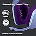 Logitech G733 Lightspeed Wireless Gaming Headset with Suspension Headband, LIGHTSYNC RGB, Blue VO!CE mic Technology and PRO-G Audio Drivers - Lilac