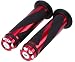 1 Par 7/8" Motocicleta Perillas Motocicleta Universal Puño Acoples de Manillar Moto...