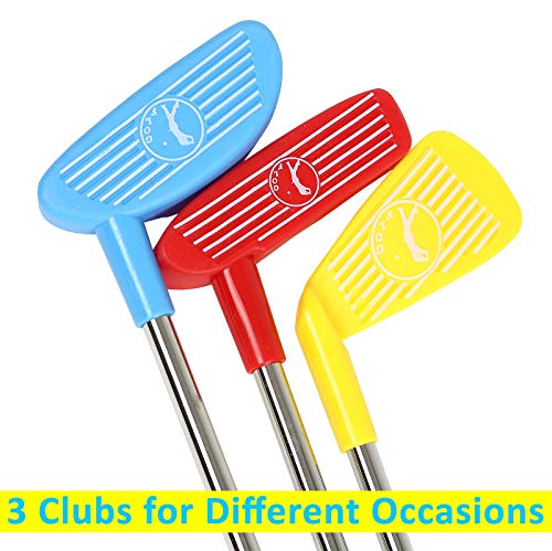 TeganPlay Kids Golf Clubs Set Toy for Toddlers - Thumbnail 4