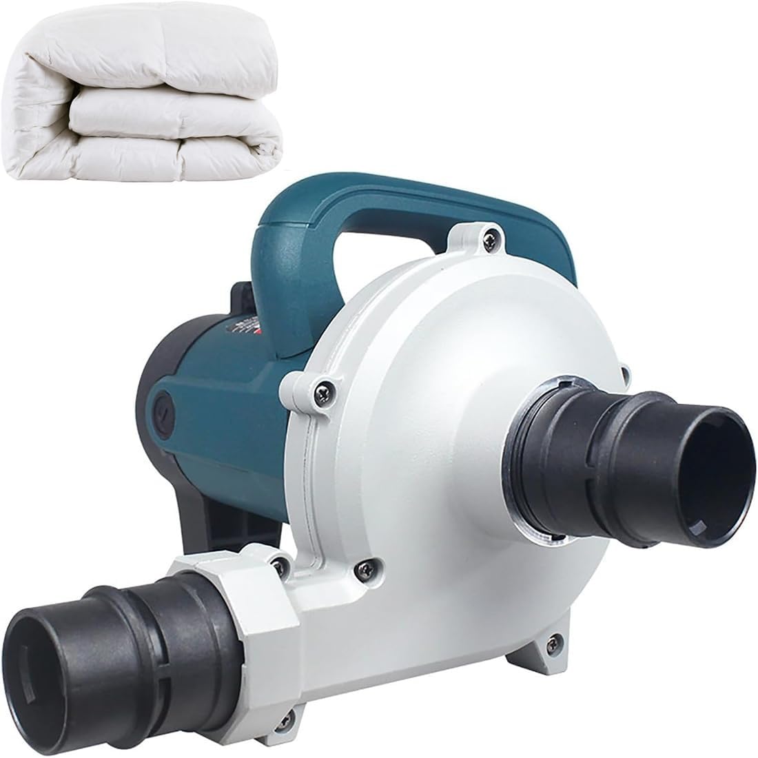 Machine à remplir de duvet électrique pour réparer les vêtements plats et couettes vides