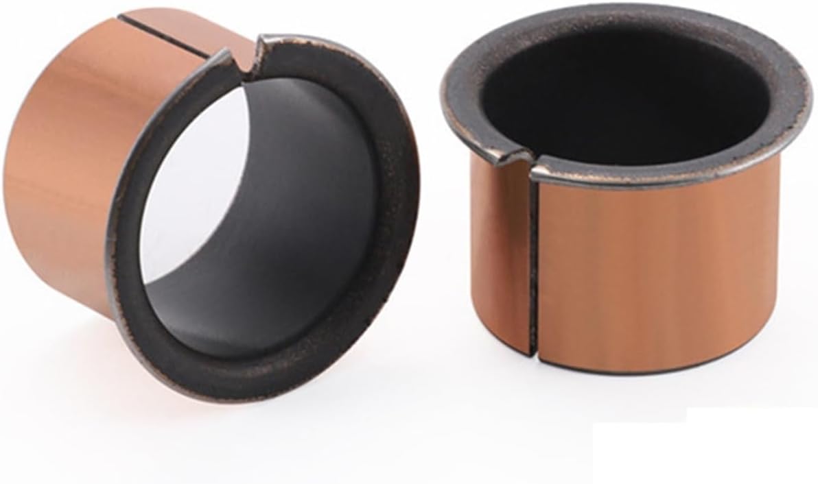 5-Pack Inner Diameter6/8/10/12mm SF-1F flanged self-lubricating Bearing Copper Sleeve Oil-Free Bushing Height 4-20mm(12-8x6x4mm)