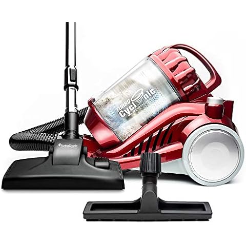 TurboTronic Staubsauger ohne Beutel rot Cover