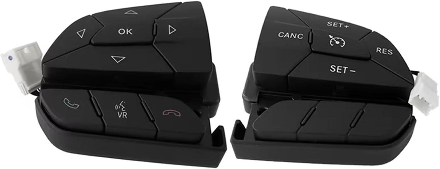 Steering Wheel Switch Control For Dodge For Challenger For Charger 2016-2018 Steering Wheel Control Switch Cruise Volume Audio Button 05081287AA 05081288AA
