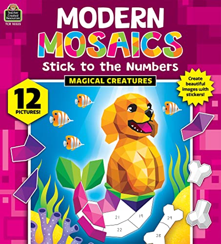 Image of Teacher Created Resources Modern Mosaics Magical Creatures (TCR10325)
