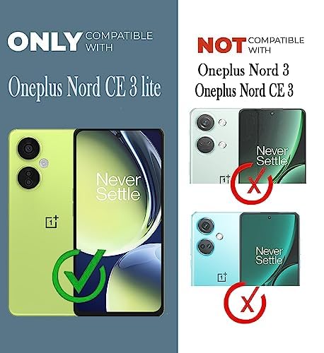 Image of Jkobi Back Cover Case for OnePlus Nord CE 3 Lite (Shockproof with Polycarbonate Clear Panel | Professional Black)