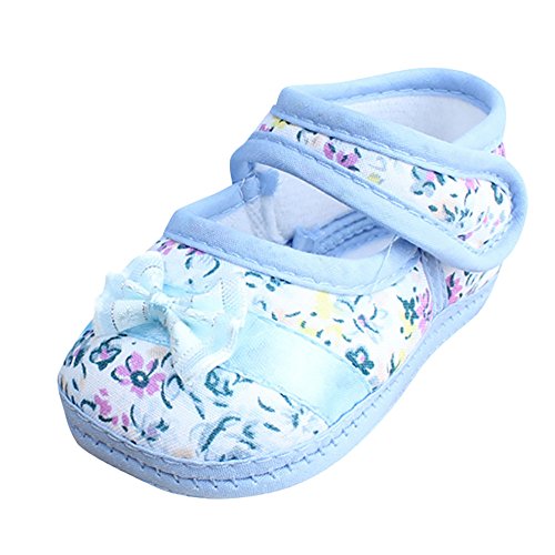 Toddler Girls Light up Walking Shoes Print Girl Toddler Baby -slip Casual Soft Shoes Bowknot Sole Infant Shoes
