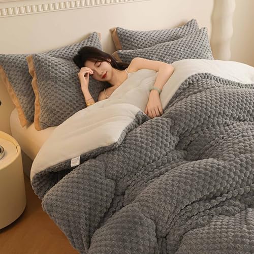 YSZBD EdredóN De Matrimonio para Invierno Grueso、Edredon Cama 150 Invierno Gordo Plumas、Manta EdredóN Cama Edredon De Invierno CáLido、EdredóN Grueso De Invierno(#2,180x220cm-3.5kg)
