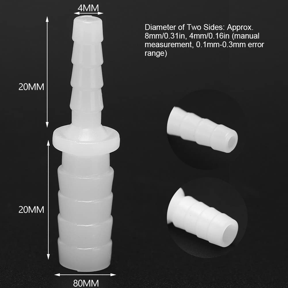Reduzierstück 8mm Auf 4mm Für Luftschläuche – Aquarium, Teich, Fischtank