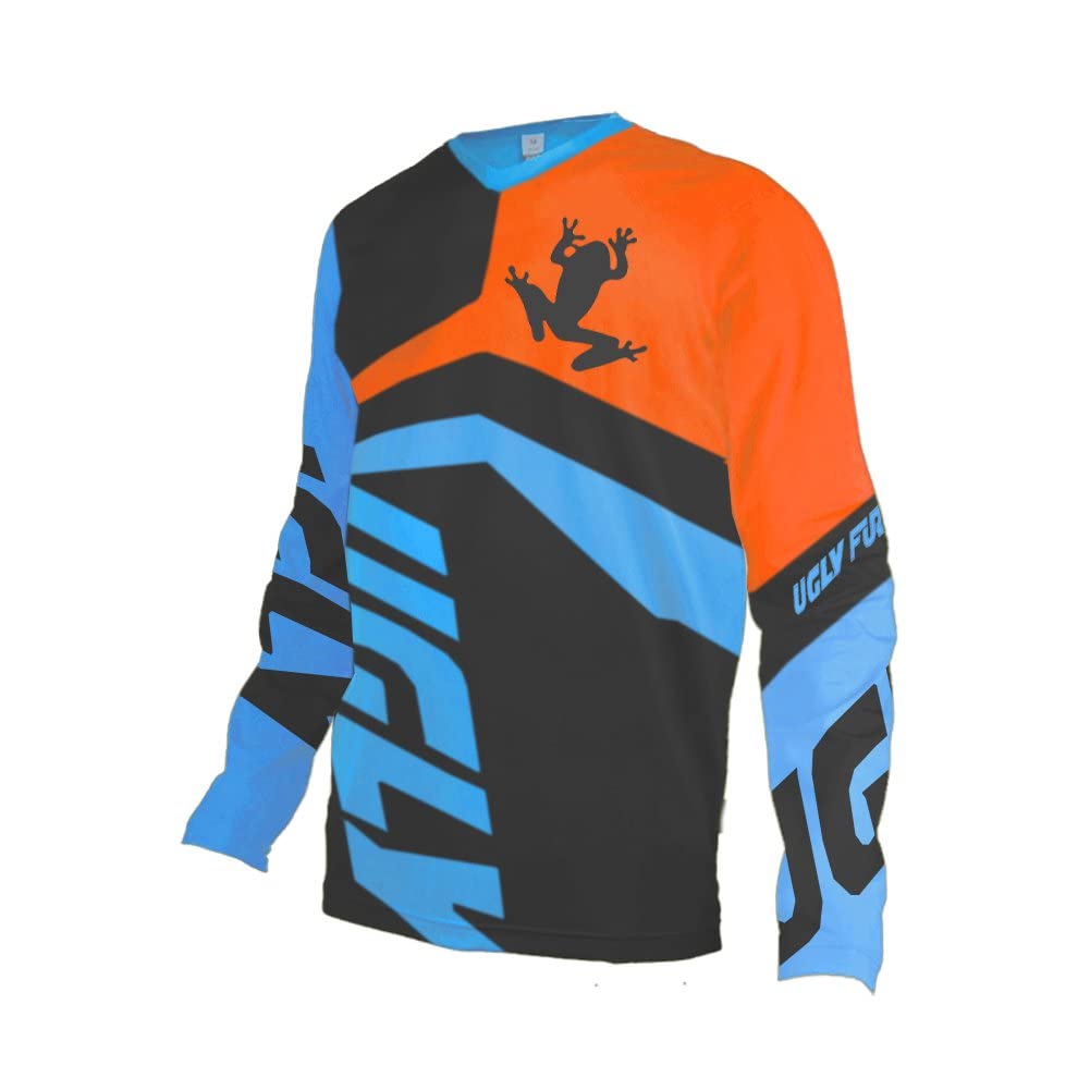 UGLY FROG Damen Mountainbike MTB Top Atmungsaktiv Bequem Wei