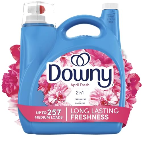 Downys Soft & Fresh Liquid Fabric Softener, April Fresh, 257 Loads, 150 fl oz