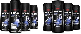 Body Spray Deodorant For Long Lasting Odor Protection, Phoenix Deodorant & Body Wash Phoenix 4 Count 12h Refreshing Scent Crushed Mint & Rosemary Men's Body Wash