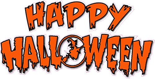 Happy Halloween Wall or Window Decor Decal 12