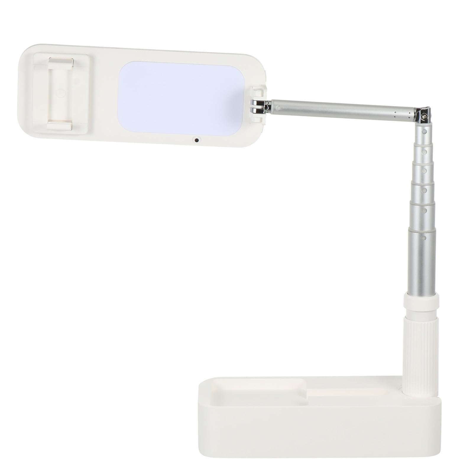Soporte para Teléfono Móvil con Luz de Relleno, Plegable y Ajustable en Altura, Batería de 1000mah, Adecuado para Shows en y Fotografía de Retrato
