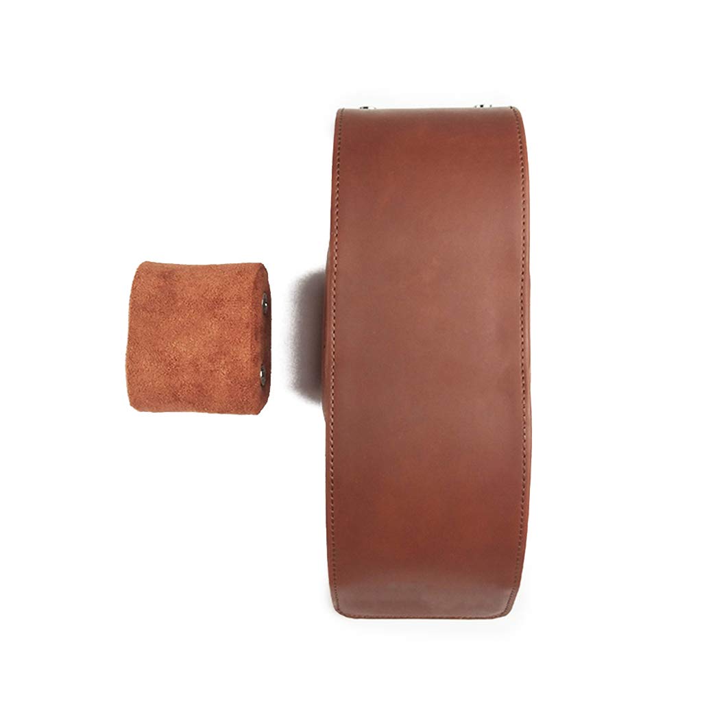 Scatola porta orologi in pelle PU Organizzatori e display Custodie per orologi marroni per custodia da viaggio per uomo o donna