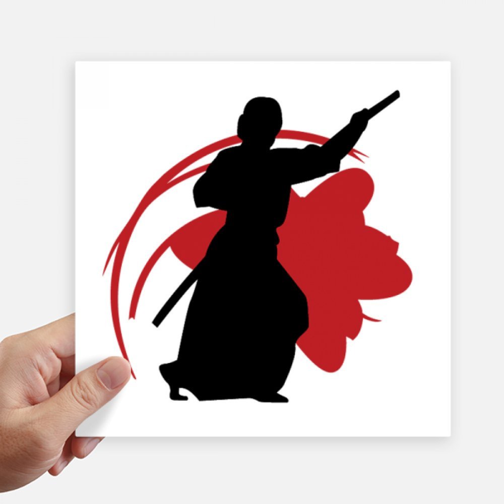 Autocollant de 20 cm Japon Asie Sakura pour mur PC portable et décoration intérieure moderne