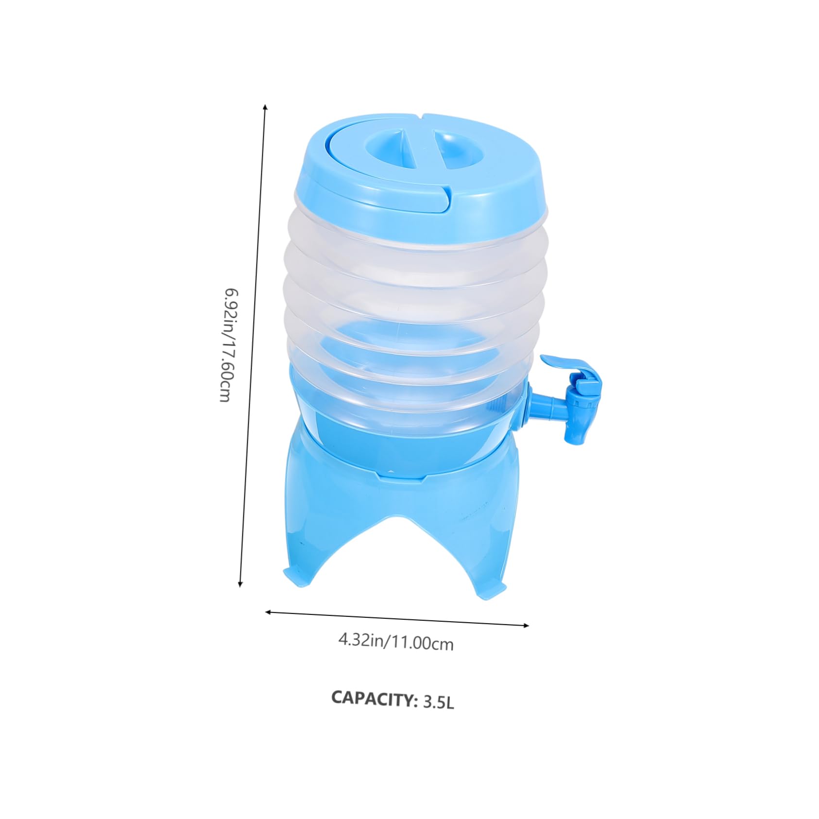 Toddmomy 1Set Portable Drink Dispenser with Spigot Versatile Beverage Dispenser for Parties Sports and Outdoor Use Easy to Use Water Jug Container for Juice and Refreshments