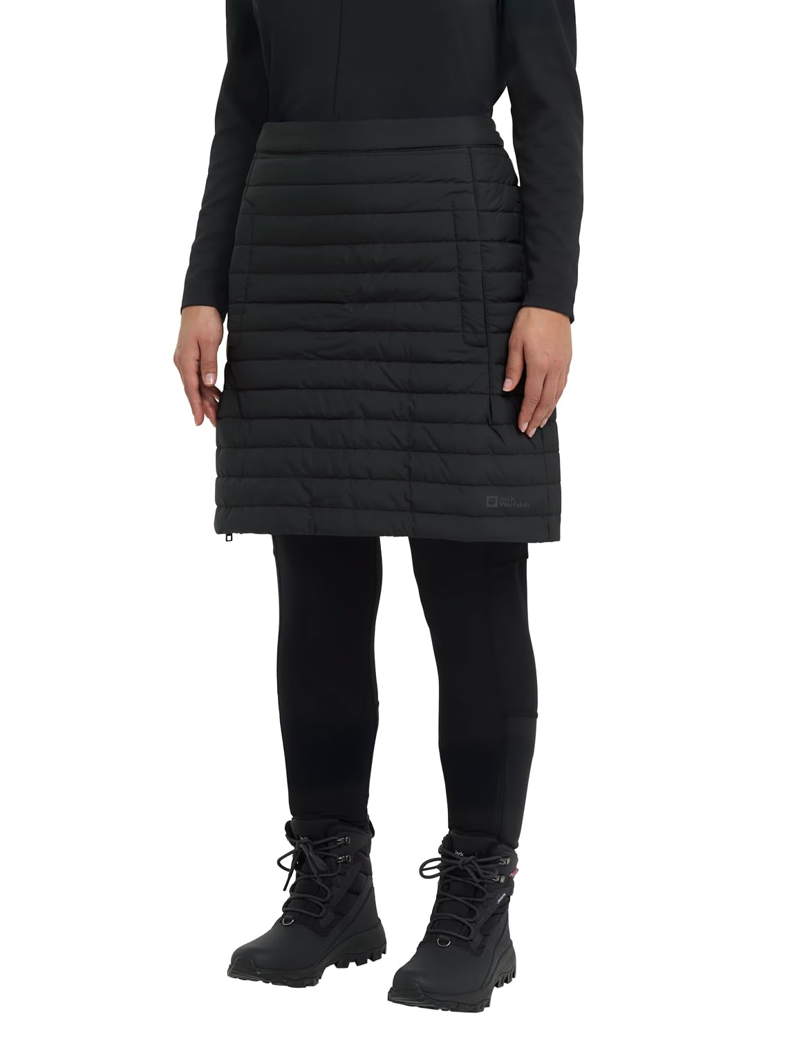 Jack Wolfskin Damen Iceguard Skirt Rock, Phantom, XS EU