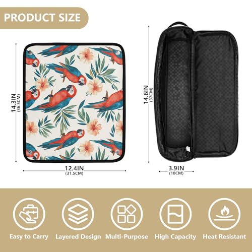 Organizador para planchas y rizadores con base resistente al calor miniatura 4