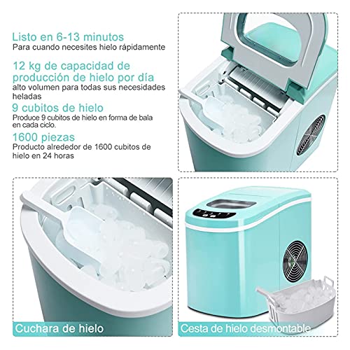 Máquina Portátil para Hielo con Capacidad 2.2L miniatura 5