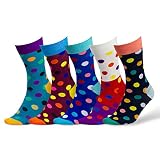 MarylinDreams Damen und Herren bunte Socken (5 Paar) , size 37-42